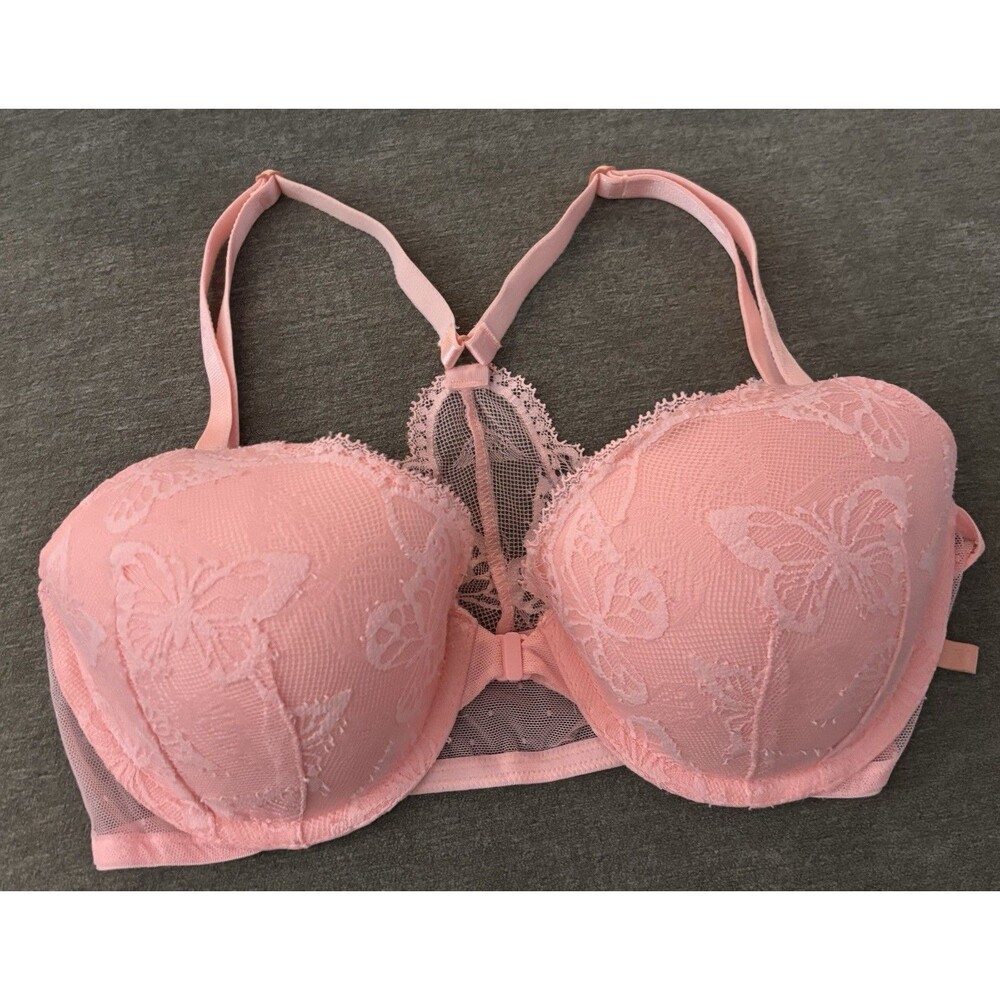 Victoria’s Secret Lined Demi Front Close Bra 36C